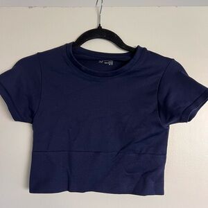 Aerie Offline Sidewalk Cropped Shirt